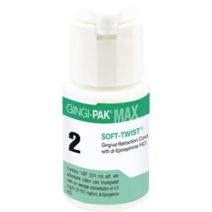 Alternative view of Gingi-Pak MAX Soft Twist #2 Medium with Epinephrine, 100% Cotton, 108"