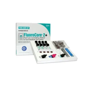 Dentsply Caulk FluoroCore 2+ syringe refill kit, Tooth Colored