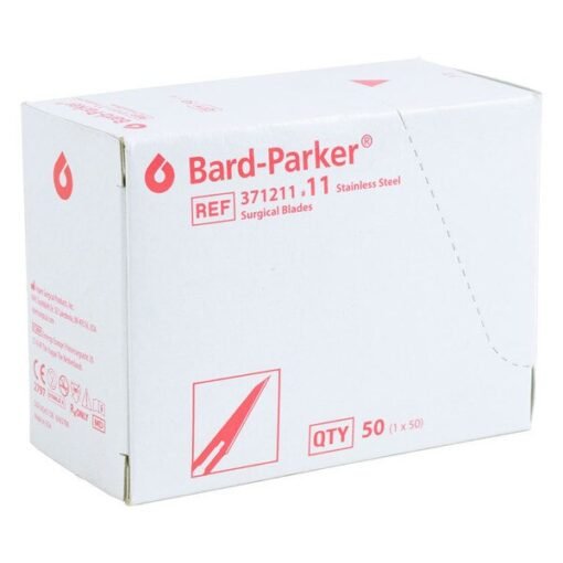 Bard-Parker Carbon Steel Sterile Surgical Blade #11 Disposable 50/Bx