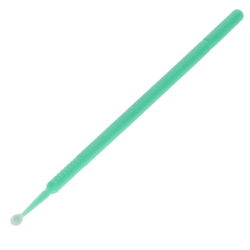 TMG Disposable Micro Applicators (Microbrush)  Regular Green - 100 pcs / Bottle - 4 Bottle / Case - Image 2