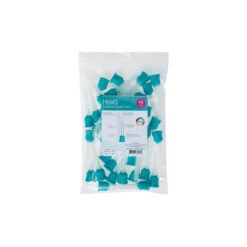 Acrylic HP Style Mixing Tips - 1:1 / 2:1, Blue/Clear, Size C&B (3.2mm) - 25 TIPS