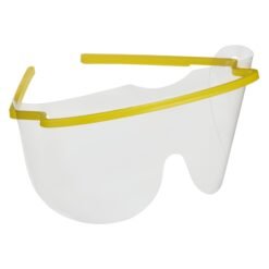 TMG Disposable Safety Glasses ( eye Shield ) Yellow Frame- 10pcs / Bag