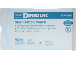 DEFEND PLUS Self Sealing Sterlization Pouches 7.5" x 13"
