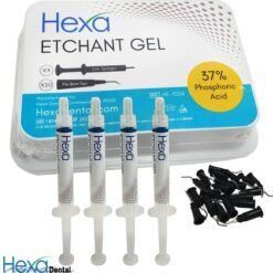 Hexa Etch Gel 37%, 2ml, 4 Syringes Blue