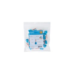 Acrylic T-Mixer Style Mixing Tips - 4:1 / 10:1 - Blue/Orange Size C&B (3.2mm)