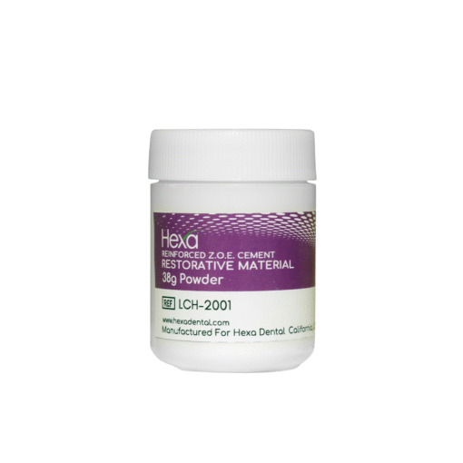 ZOE Reinforced Cement Restorative Material, 38g Powder & 14ml Liquid Kit - Image 2