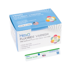 Hexa  Varnish, 5% Sodium Fluoride Varnish 0.4ml , 50/Pk