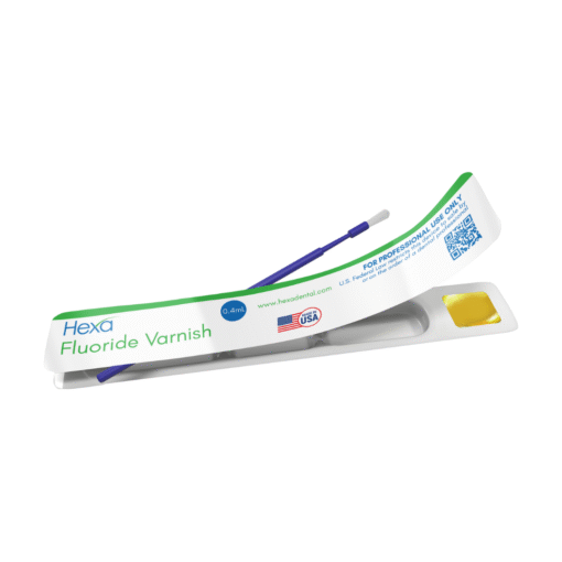 Hexa  Varnish, 5% Sodium Fluoride Varnish 0.4ml , 50/Pk - Image 4