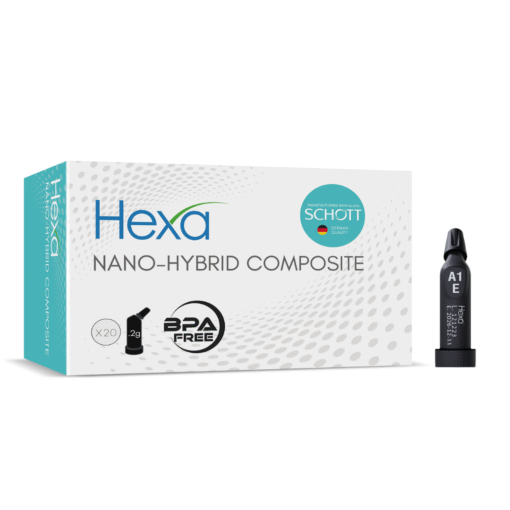 Nano Hybrid Light Cure Composite Unidose