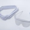 TMG Disposable Safety Glasses ( eye Shield ) White  Frame- 10pcs / Bag