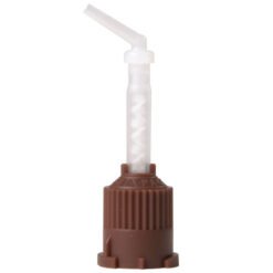 DENTAL MIXING TIPS With long Intra oral Endo Tip Brown/White 48/pk