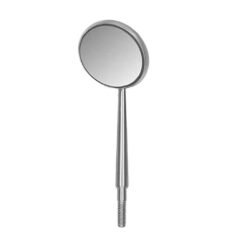 House Brand Mirror Cone Socket front surface #4 Plain 12/Box ( Mirror head ) Autoclaveable