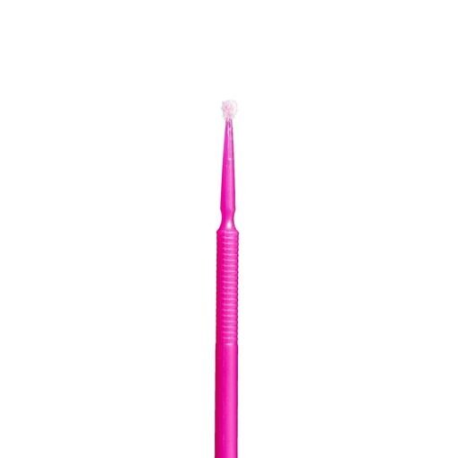Disposable Micro Applicators (Microbrush) Fine Pink - 100 pcs / Bottle - Image 2