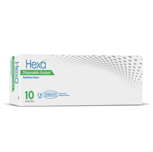 Scalpels Disposable Stainless Steel 10/Box