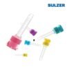 T-Mixer Style Mixing Tips - 1:1 / 2:1 - Pink , Size Medium (5.4mm)