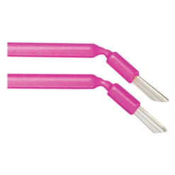 Pink Bendable-Tapered Applicator Brush 100 PK