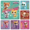 SuperKitties - 6 Assorted Stickers 100 Roll