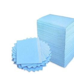 DEFEND® Plus Patient Bibs- Blue, 13″ x 18″ 500/Box