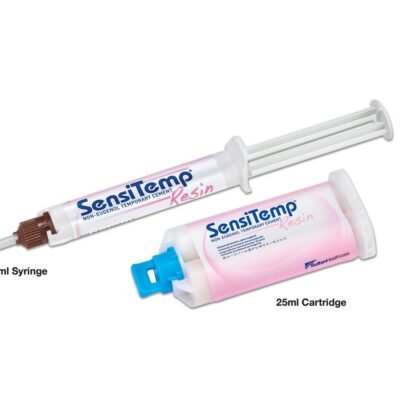 SensiTemp Resin 5ml syringe refill Contains: 1 x 5ml syringe, 10 mixing tips.