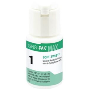 Gingi-Pak MAX Soft Twist #1 Thin with Epinephrine, 100% Cotton, 108"