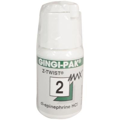 Gingi-Pak MAX Z-Twist Weave - #2 Medium with Epinephrine, 100% Cotton, 108"