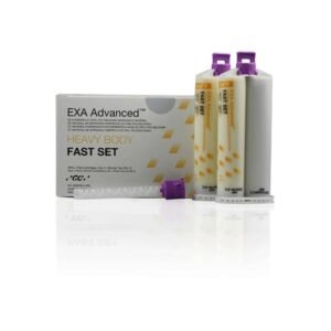 EXA Advanced VPS Fast Set, Heavy Body Refill Kit - 2 x 48mL Cartridges & 6 Mixing Tips