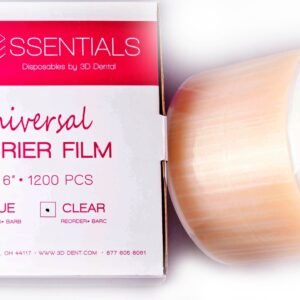 3D Dental ESSENTIALS BARRIER FILM 4X6 CLEAR 1200/BX