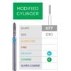 3D Dental Modified Cylinder,(Bevel) Diamond, Bur, Coarse, 877-010C 10/Pk