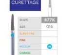 3D Dental Curettage (Gingival Curetage) , Diamond, Bur, Medium, 877K-016M 10/Pk