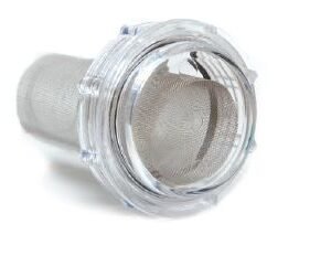 3D Dental EVACUATION TRAP #2350 3 1/2" X 4 3/8") 8/BOX FINE SCREEN)