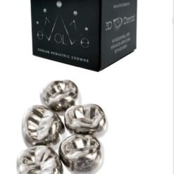 3D Dental Evolve Stainless Steel Primary Molar Crowns 1st Lower Left-2 Box Of 5