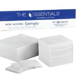 3D Dental Non-Woven Sponges 2x2 5000 per Case