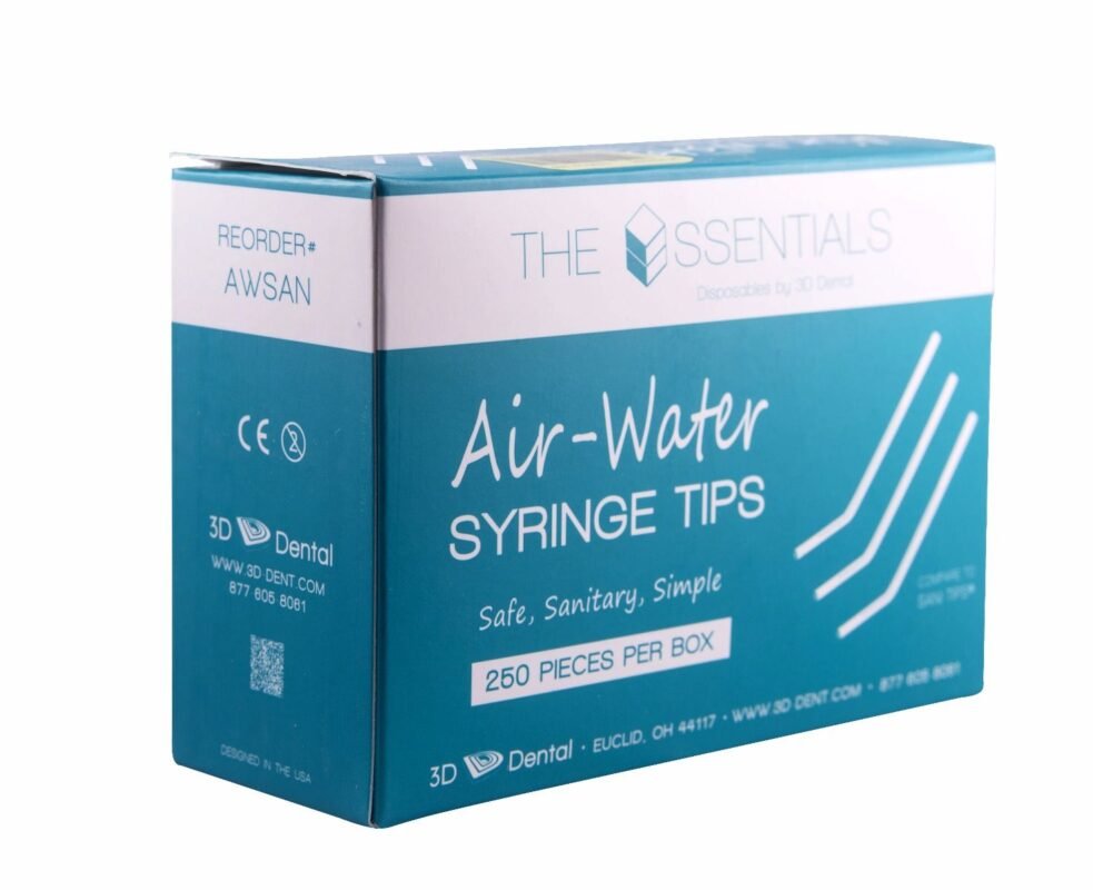 3D Dental ESSENTIALS AIR/WATER SANI TIP STYLE250/BAG