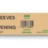 3D Dental- Syringe Sleeves Biodegradable 500/Box 2 1/2 X 10 Box/500