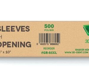 3D Dental- Syringe Sleeves Biodegradable 500/Box 2 1/2 X 10 Box/500