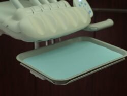 3D Dental Paper Tray Covers White 