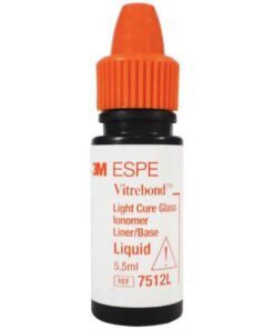 Vitrebond Liquid Only - Light-Cure Glass Ionomer Liner/Base - 5.5ml