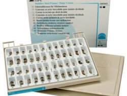3M ESPE Assorted Primary Molar Stainless Steel crown forms, Complete Kit: set of 96 crowns