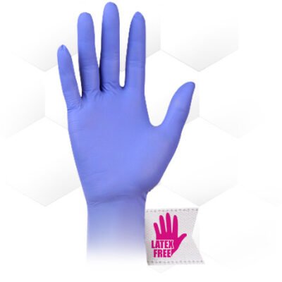 Supermax Aurelia Amazing nitrile gloves x-small 300/box ( TransBlue Gloves )