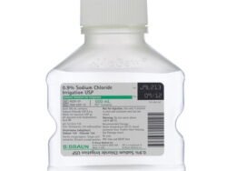 B BRAUN 500mL 0.9% Sodium Chloride Irrigation USP in Plastic Container 