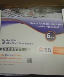 BD Insulin Syringes - w BD Ultra-Fine Needle - 1ml / 1cc , 12.7mm, 30G, 100/Box Sterile (Rx)