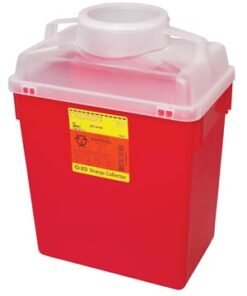 BD Sharps Collector, 6 Gallon, Tethered Cap ( Sharp container, Sharps, Container )