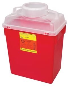 BD Sharps Collector, 6 Gallon, Tethered Cap ( Sharp container, Sharps, Container )