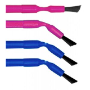 Defend Bendable-Tapered Applicator Brush Pink - 100/Box