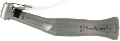 Beyes Dental Canada Inc. Low Speed Attachment - X92, Contra Angle, 20:1 Implantology, Non-Optic, Push Button, CA Burs