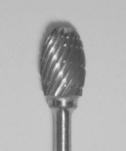 Buffalo Dental TOUGH Carbide Lab burs, 3/32″ Shank Egg/Oval (52C) Dual Cut Regular HP Carbide Bur