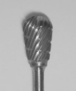 Buffalo Dental TOUGH Carbide Lab burs, 3/32″ Shank Pear (53A) Dual Cut Regular HP Carbide Bur