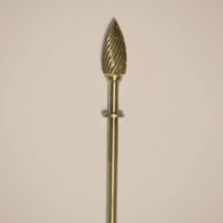  Abbott-Robinson™ Dust Shield Burs 3/32″ Flame (81A/61A) Dual Cut Regular HP Carbide Bur
