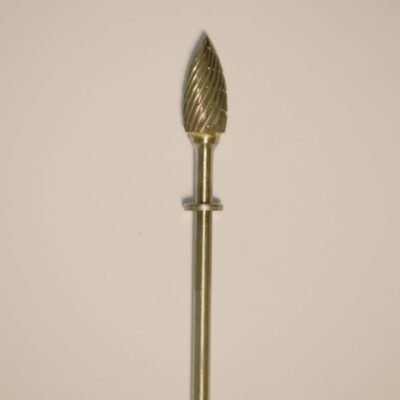  Abbott-Robinson™ Dust Shield Burs 3/32″ Flame (81A/61A) Dual Cut Regular HP Carbide Bur