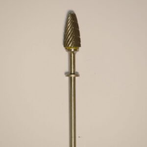  Abbott-Robinson™ Dust Shield Burs 3/32″ Taper (84T) Dual Cut Regular HP Carbide Bur 